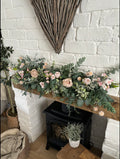 Luxury Eucalyptus garland (pink)